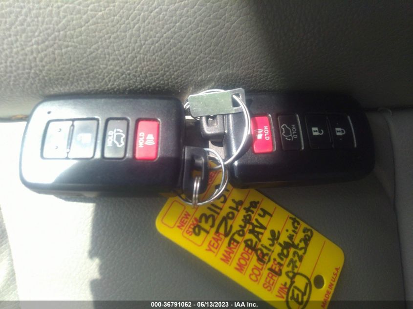 2016 TOYOTA RAV4 LIMITED - JTMDFREV6GJ075203