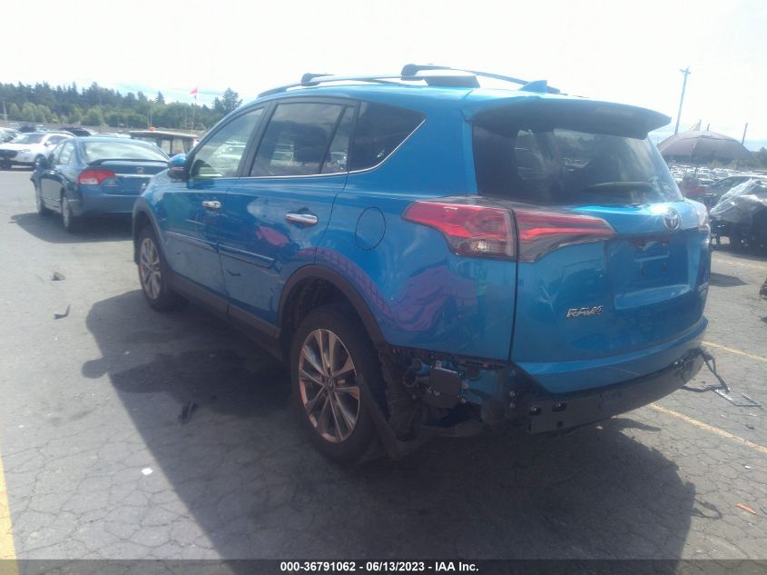 2016 TOYOTA RAV4 LIMITED - JTMDFREV6GJ075203