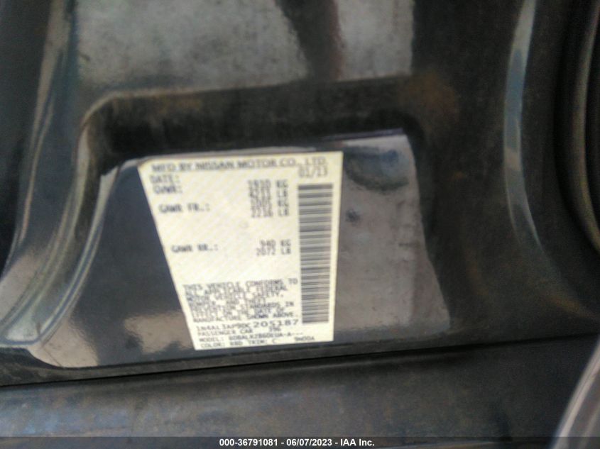 2013 NISSAN ALTIMA 2.5 S - 1N4AL3AP9DC205187