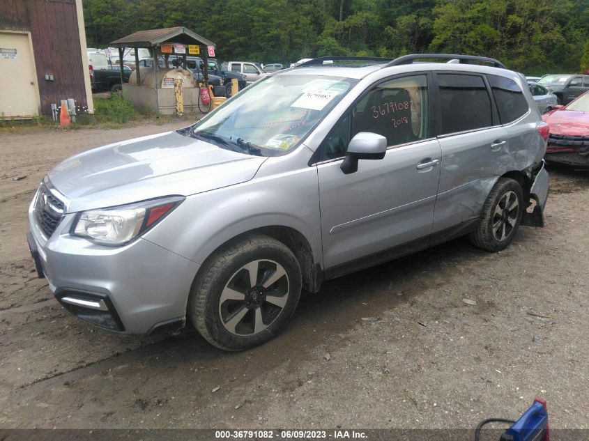 2018 SUBARU FORESTER LIMITED - JF2SJAJC3JH557722
