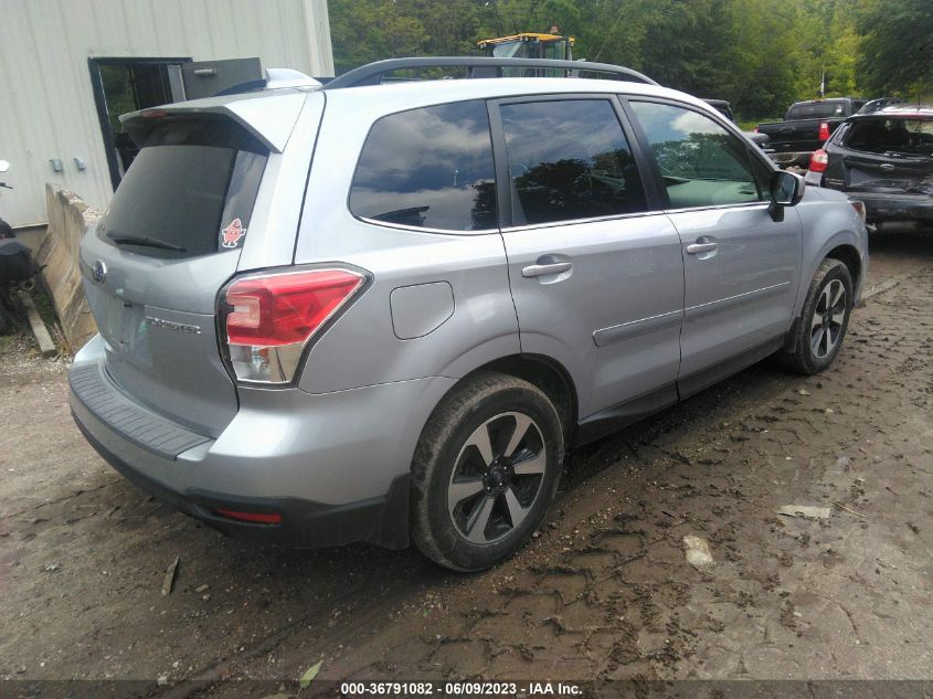 2018 SUBARU FORESTER LIMITED - JF2SJAJC3JH557722