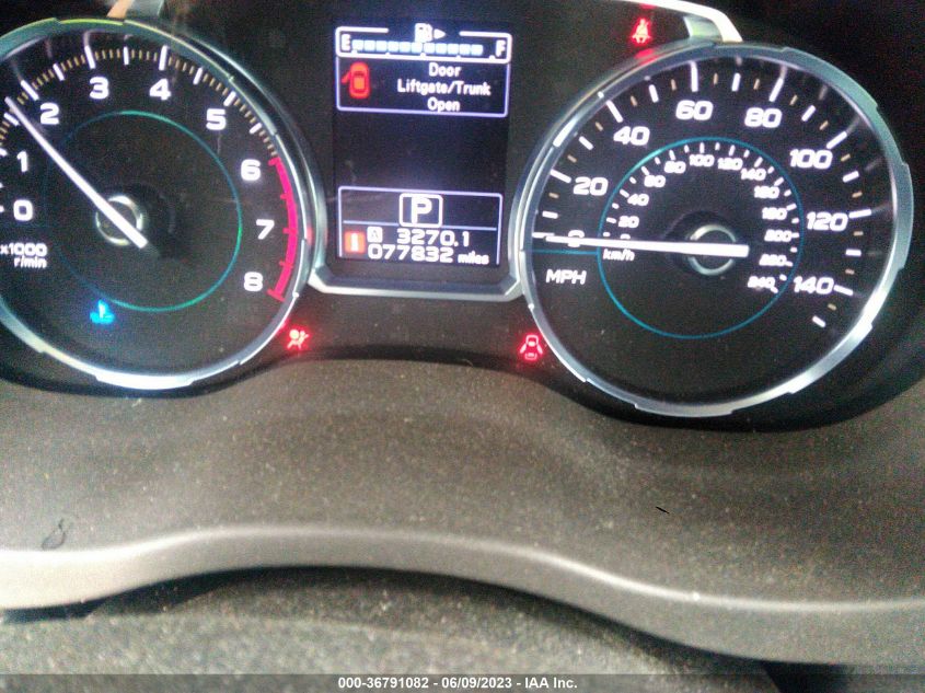 2018 SUBARU FORESTER LIMITED - JF2SJAJC3JH557722