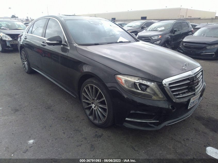 2015 MERCEDES-BENZ S-CLASS S 550 - WDDUG8CB7FA119603