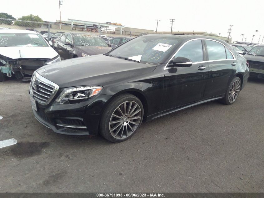 2015 MERCEDES-BENZ S-CLASS S 550 - WDDUG8CB7FA119603