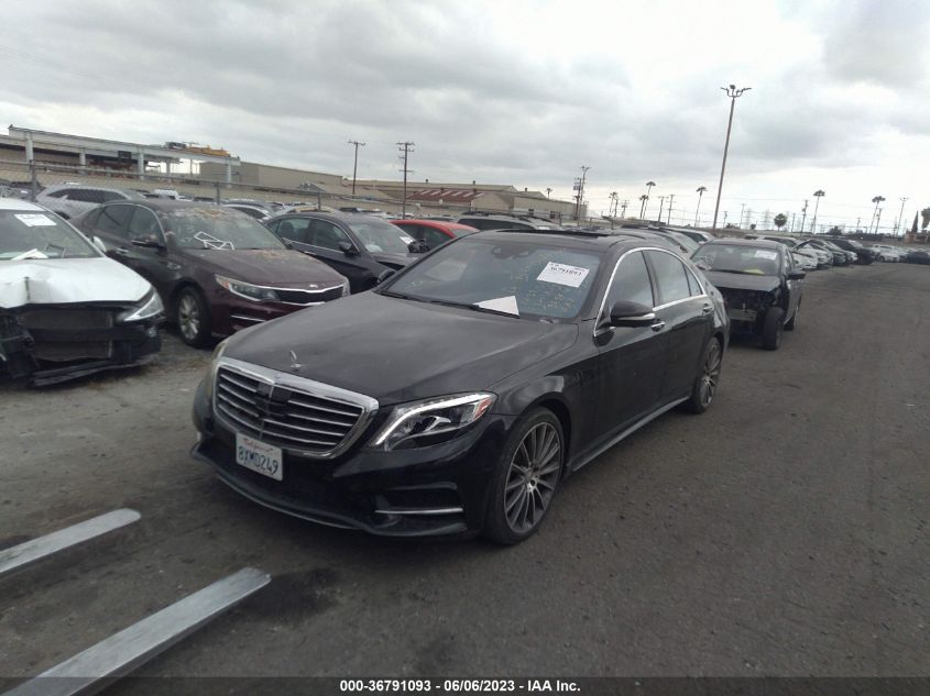 2015 MERCEDES-BENZ S-CLASS S 550 - WDDUG8CB7FA119603