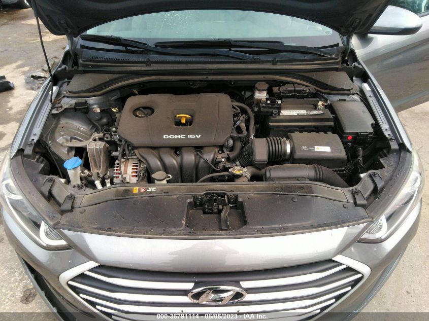 2017 HYUNDAI ELANTRA SE - KMHD74LF9HU400207