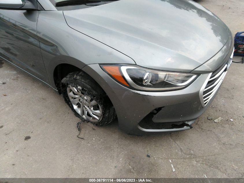 2017 HYUNDAI ELANTRA SE - KMHD74LF9HU400207