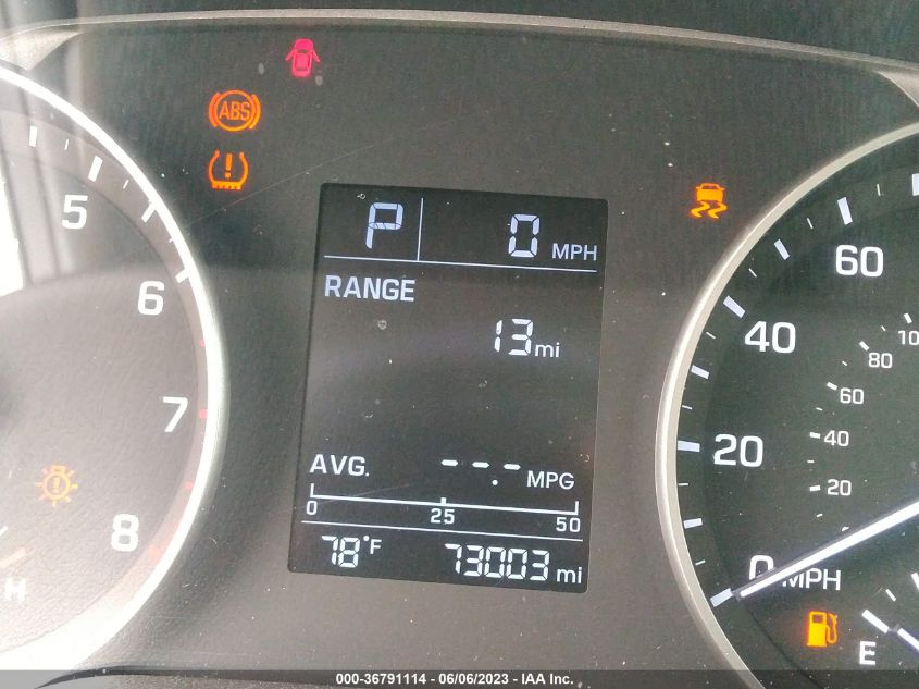 2017 HYUNDAI ELANTRA SE - KMHD74LF9HU400207