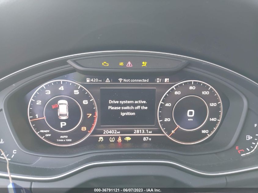 2018 AUDI Q5 PRESTIGE - WA1CNAFY4J2204818