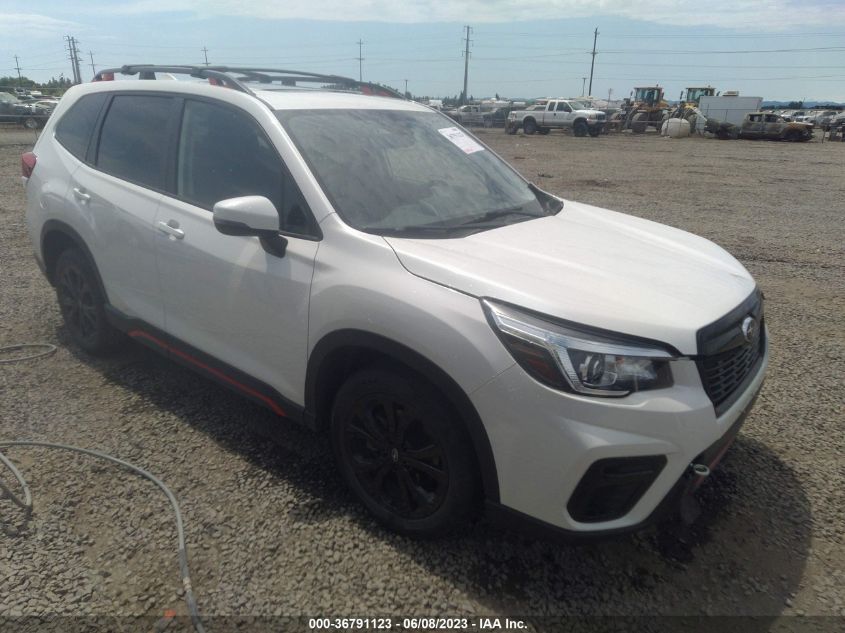 2019 SUBARU FORESTER SPORT - JF2SKAPC7KH487454