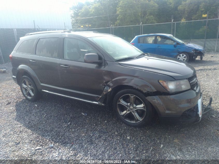 2016 DODGE JOURNEY CROSSROAD PLUS - 3C4PDCGG1GT240887