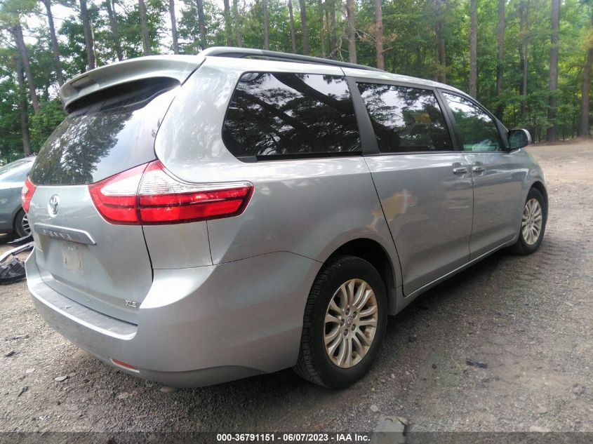 2017 TOYOTA SIENNA XLE AUTO ACCESS - 5TDYZ3DC2HS791588