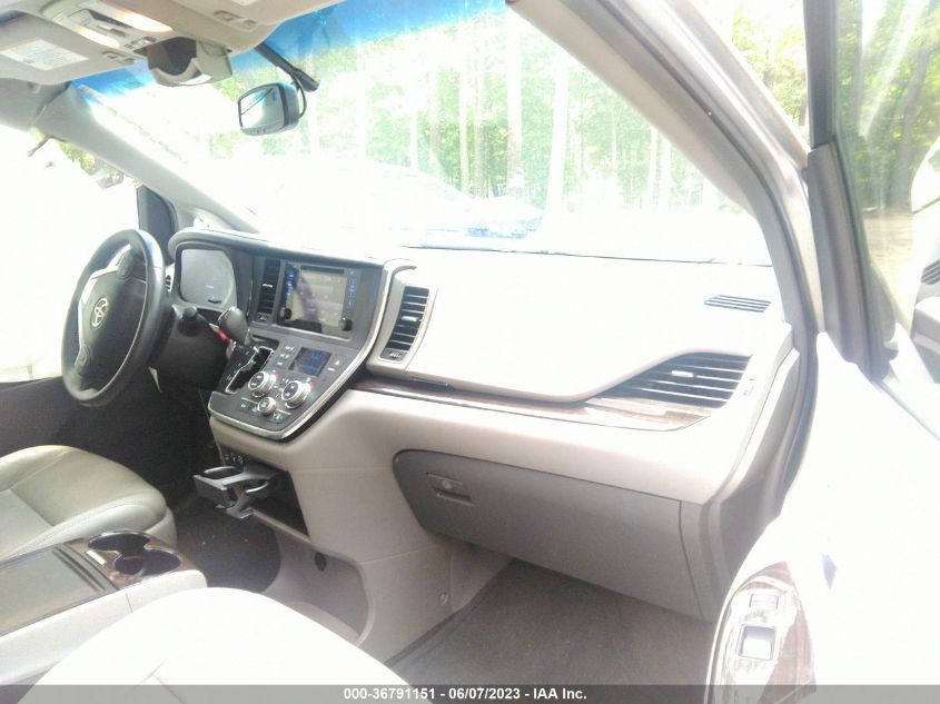 2017 TOYOTA SIENNA XLE AUTO ACCESS - 5TDYZ3DC2HS791588