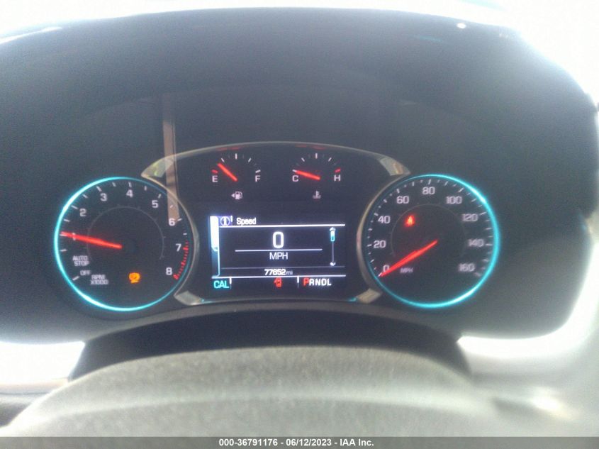 2019 CHEVROLET TRAVERSE LT CLOTH - 1GNERGKW8KJ311749