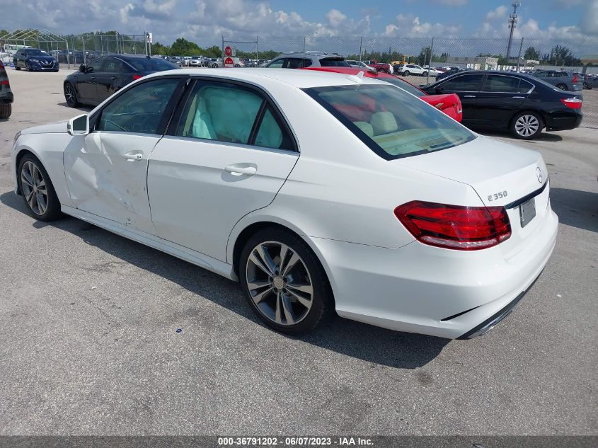 2014 MERCEDES-BENZ E 350 WDDHF5KB1EA893560