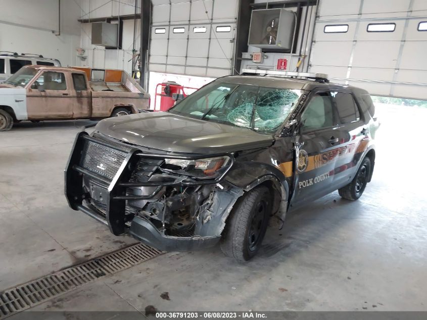 2017 FORD POLICE INTERCEPTOR 1FM5K8ARXHGC79077