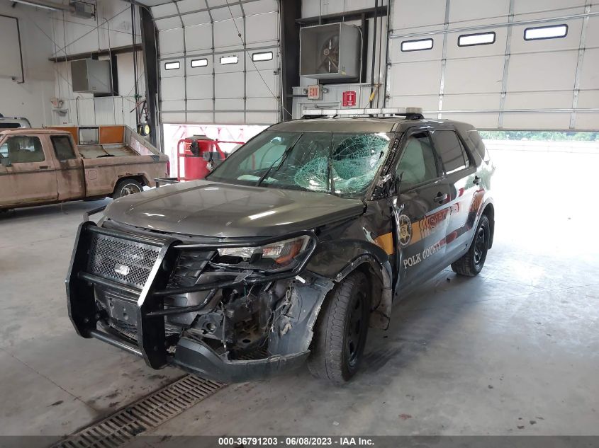 2017 FORD POLICE INTERCEPTOR 1FM5K8ARXHGC79077