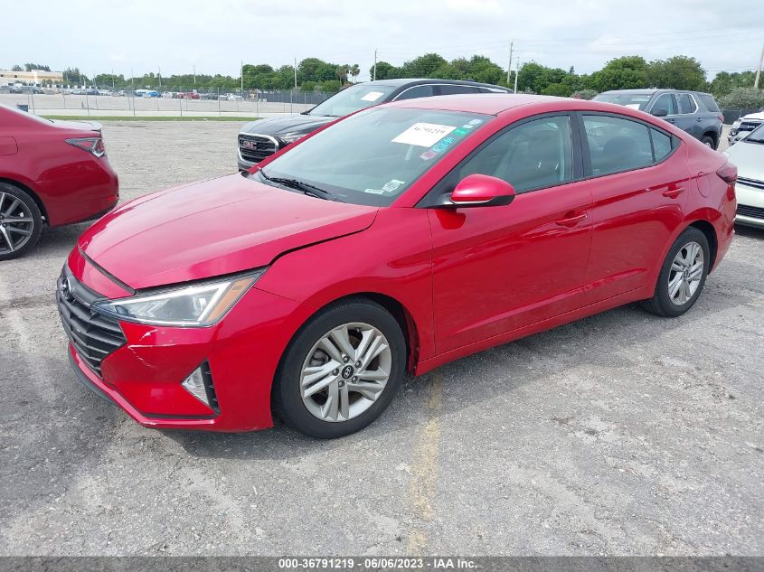VIN 5NPD84LF7LH574040 2020 HYUNDAI ELANTRA SEL