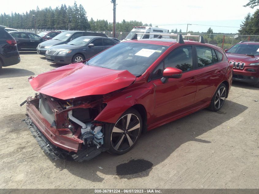 2019 SUBARU IMPREZA SPORT - 4S3GTAM64K3743238