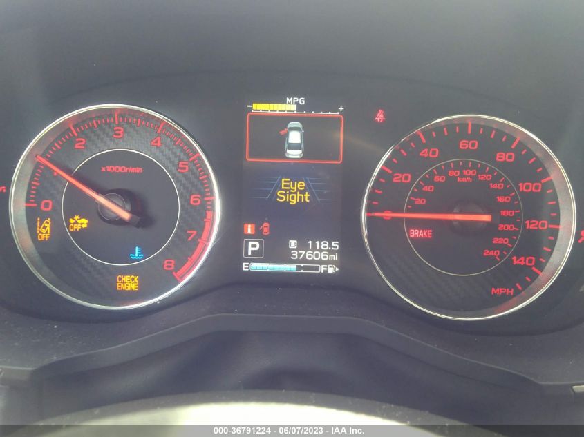 2019 SUBARU IMPREZA SPORT - 4S3GTAM64K3743238