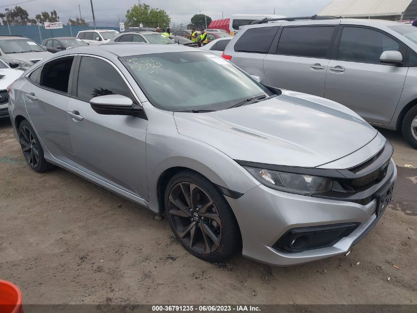 2020 HONDA CIVIC SEDAN SPORT - 2HGFC2F82LH585255