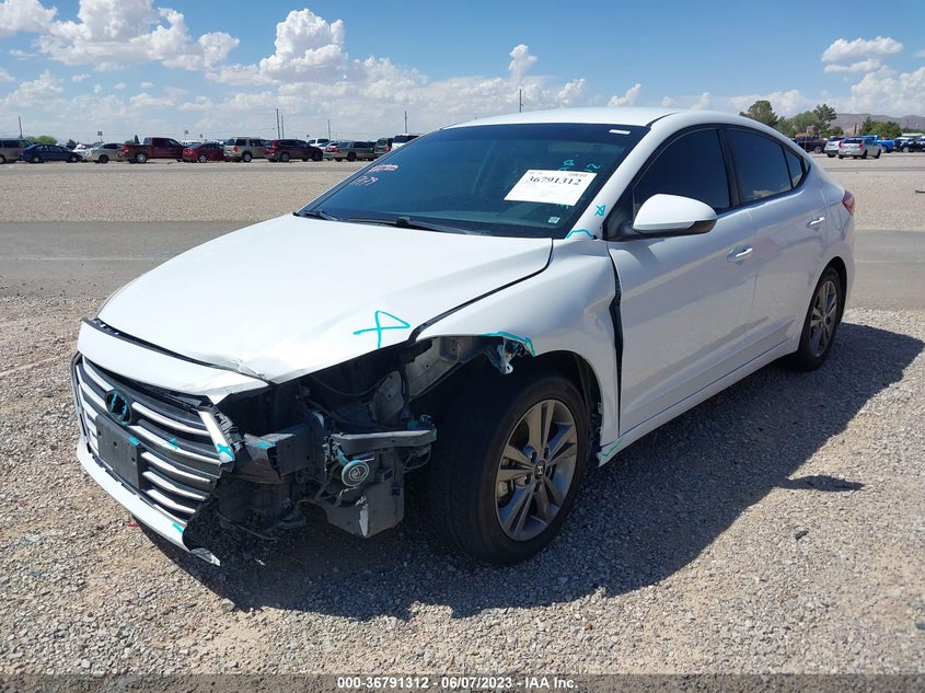 VIN 5NPD84LF7HH046957 2017 HYUNDAI ELANTRA SE