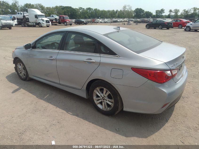 2014 HYUNDAI SONATA GLS - 5NPEB4AC9EH863180