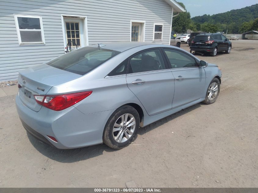 2014 HYUNDAI SONATA GLS - 5NPEB4AC9EH863180