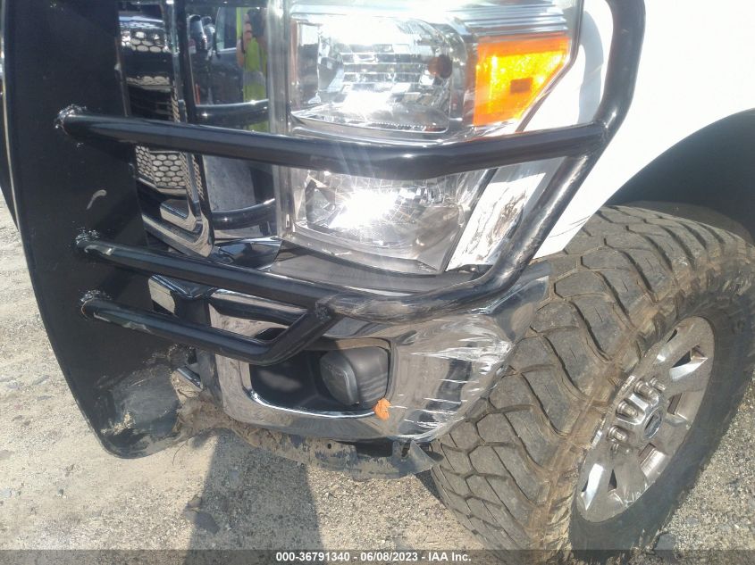 2016 FORD SUPER DUTY F-250 SRW LARIAT/PLATINUM - 1FT7W2BT3GEB47670