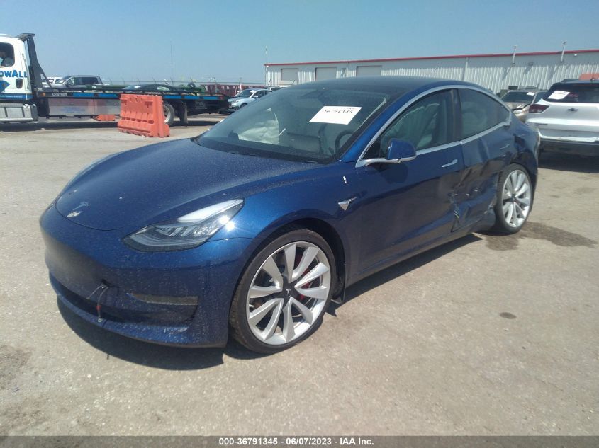 2019 TESLA MODEL 3 LONG RANGE/PERFORMANCE - 5YJ3E1EBXKF440357