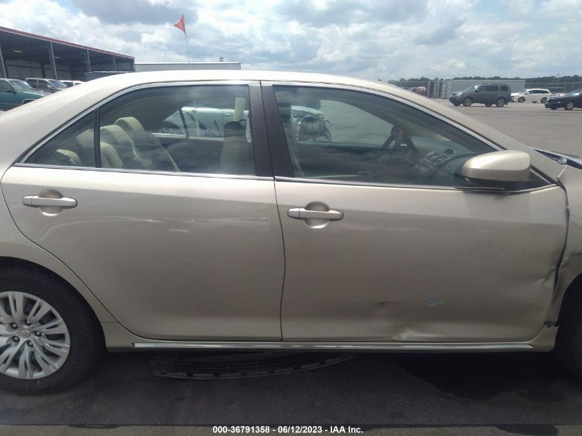2013 TOYOTA CAMRY L/LE/SE/XLE - 4T4BF1FK0DR292321