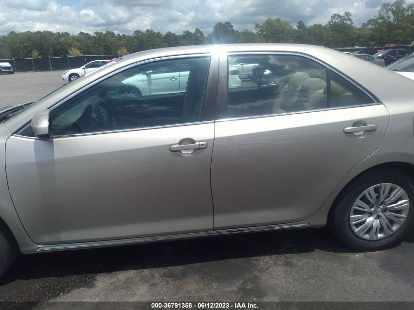 2013 TOYOTA CAMRY L/LE/SE/XLE - 4T4BF1FK0DR292321