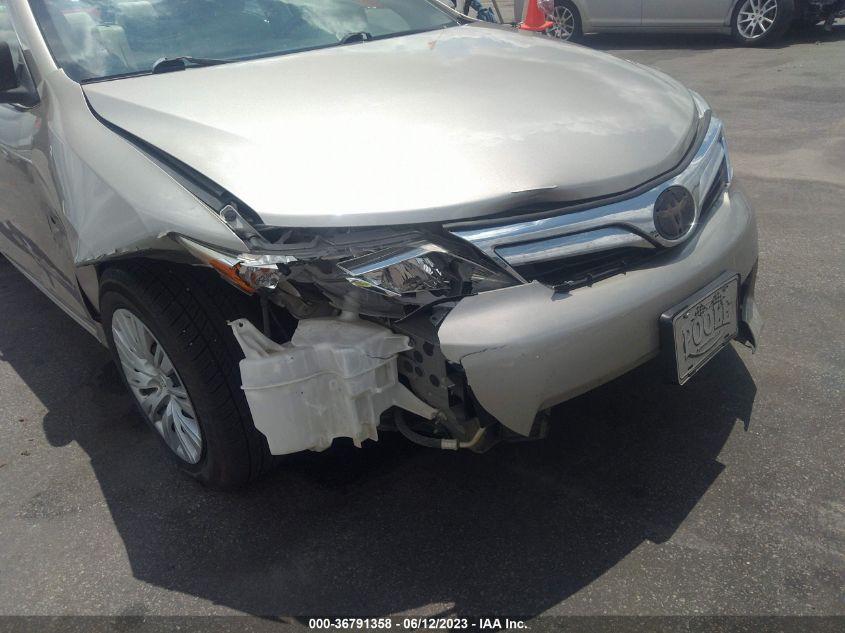 2013 TOYOTA CAMRY L/LE/SE/XLE - 4T4BF1FK0DR292321