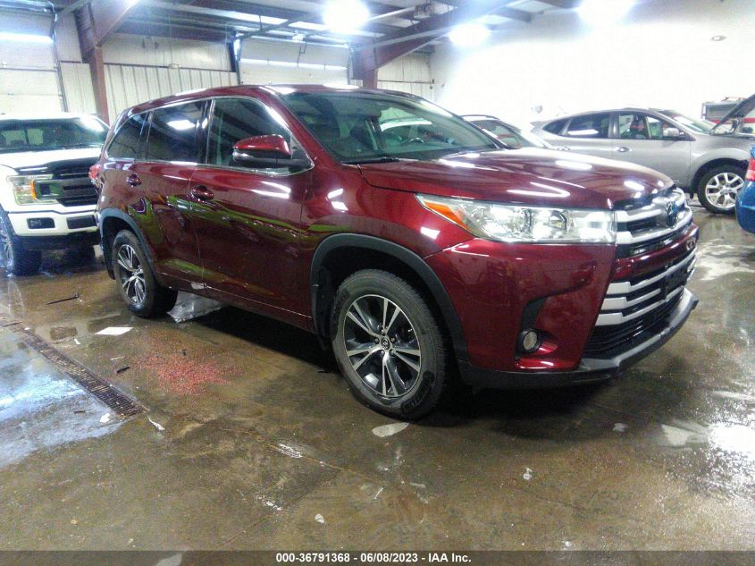 2018 TOYOTA HIGHLANDER LE - 5TDBZRFH9JS864401