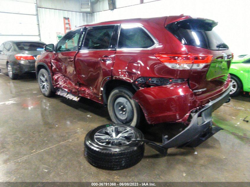 2018 TOYOTA HIGHLANDER LE - 5TDBZRFH9JS864401
