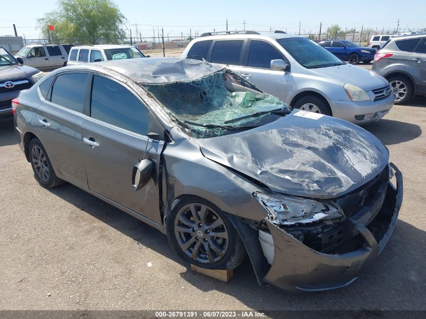 2015 NISSAN SENTRA SV - 3N1AB7AP2FY218221