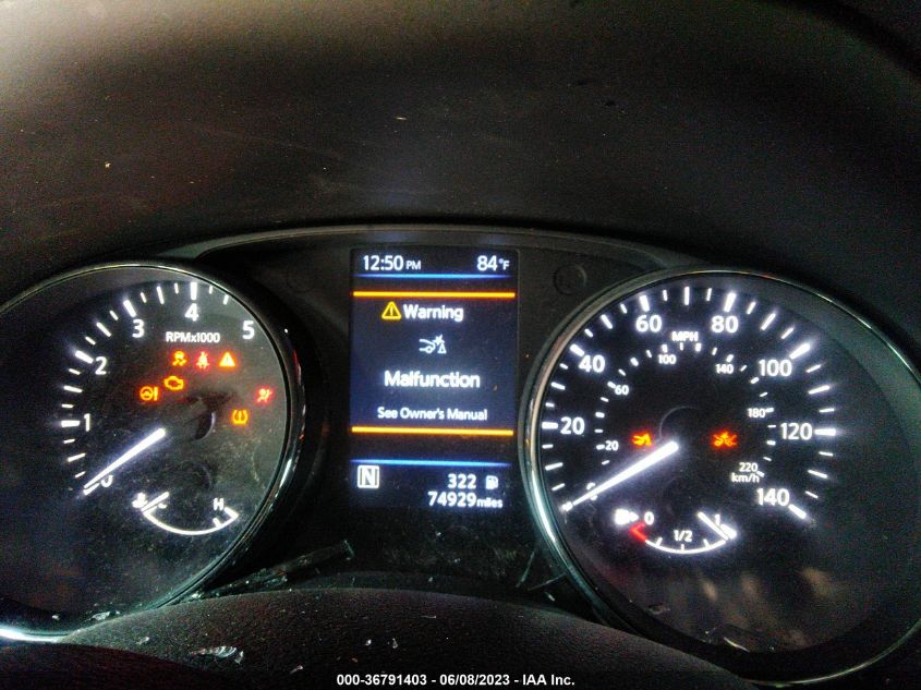 2020 NISSAN ROGUE SL - 5N1AT2MT2LC765530