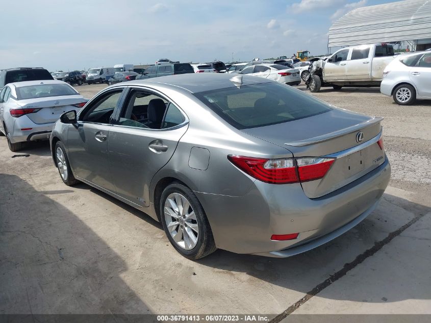 2015 LEXUS ES 300H HYBRID JTHBW1GG7F2083180