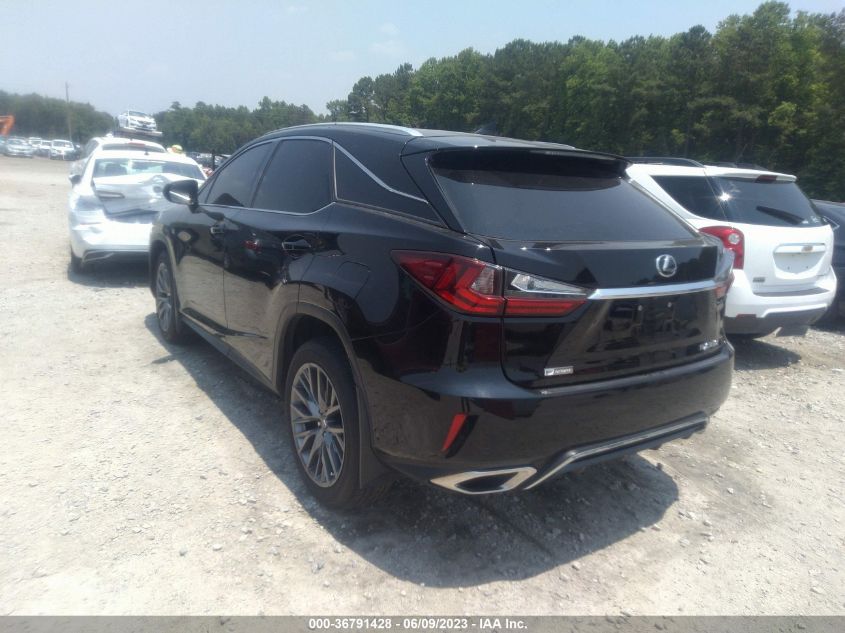 2018 LEXUS RX RX 350 - 2T2BZMCA3JC163139