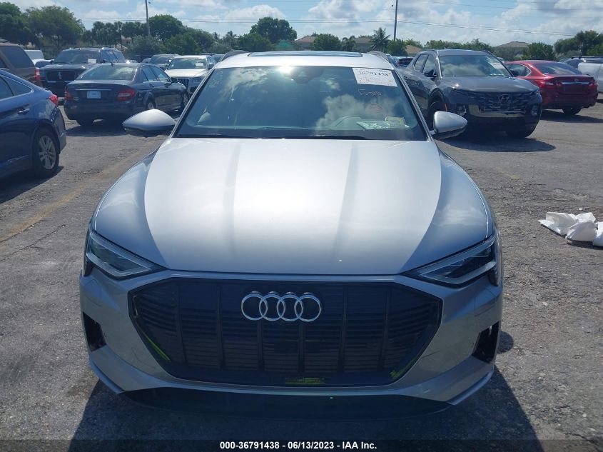 2022 AUDI E-TRON PREMIUM - WA1AAAGE2NB015257
