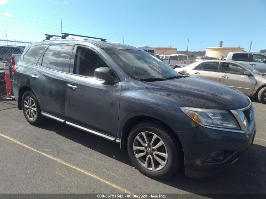 2016 NISSAN PATHFINDER S - 5N1AR2MN6GC621789