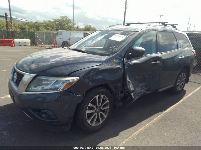 2016 NISSAN PATHFINDER S - 5N1AR2MN6GC621789