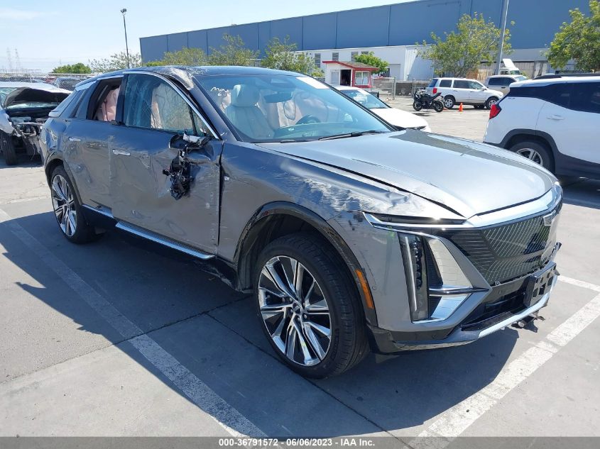 2023 CADILLAC LYRIQ RWD LUXURY - 1GYKPMRK3PZ000591
