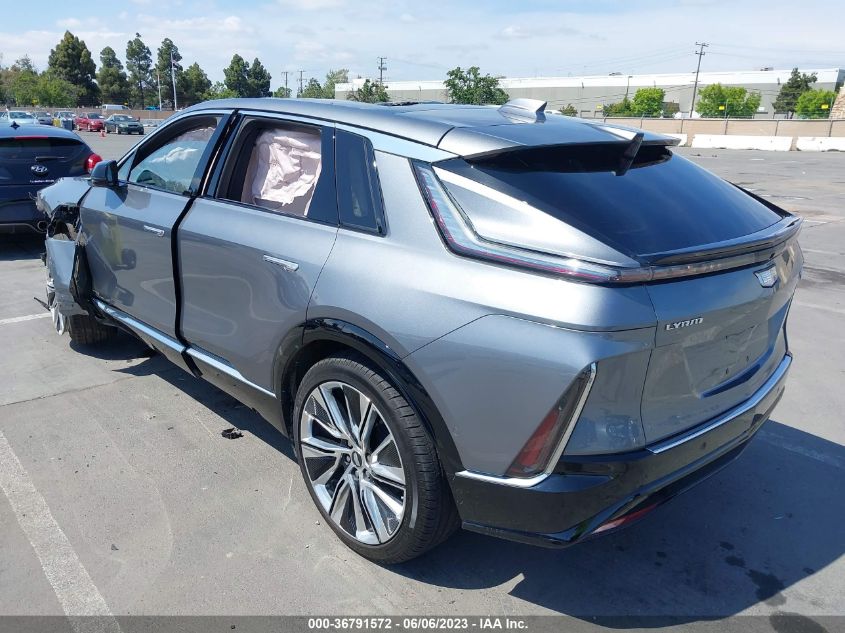 2023 CADILLAC LYRIQ RWD LUXURY - 1GYKPMRK3PZ000591