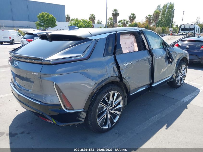 2023 CADILLAC LYRIQ RWD LUXURY - 1GYKPMRK3PZ000591