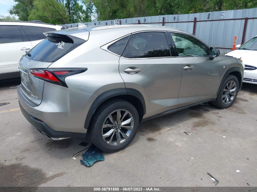 2015 LEXUS NX 200T - JTJBARBZ0F2015498