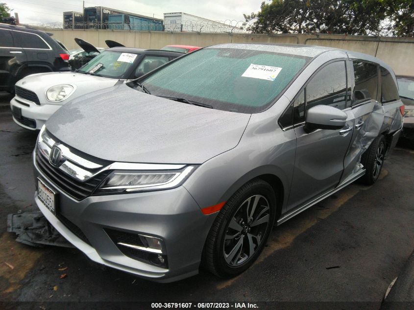 2018 HONDA ODYSSEY ELITE - 5FNRL6H98JB105232