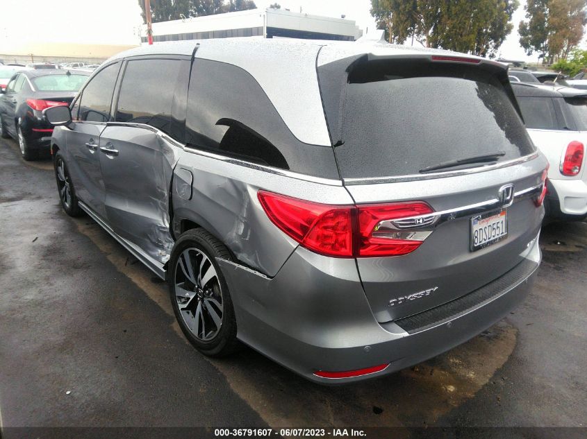 2018 HONDA ODYSSEY ELITE - 5FNRL6H98JB105232
