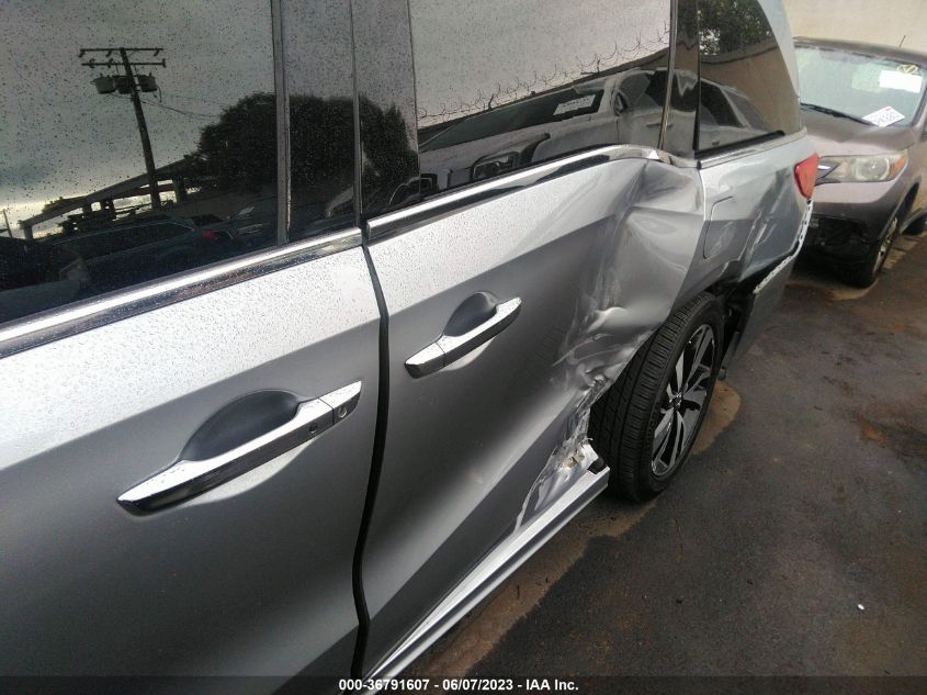 2018 HONDA ODYSSEY ELITE - 5FNRL6H98JB105232