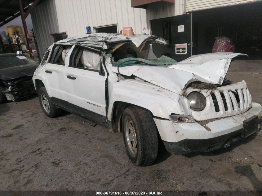 2016 JEEP PATRIOT SPORT - 1C4NJPBA3GD776935